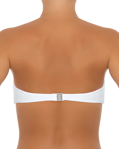 Hannah V-Wire Bandeau Bikini Top – Carvico Vita